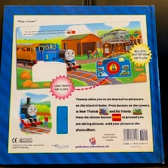 Thomas the Tank Engine: Camera Tour (Interactive Sound Book) Hardcover - Picture 2 of 10